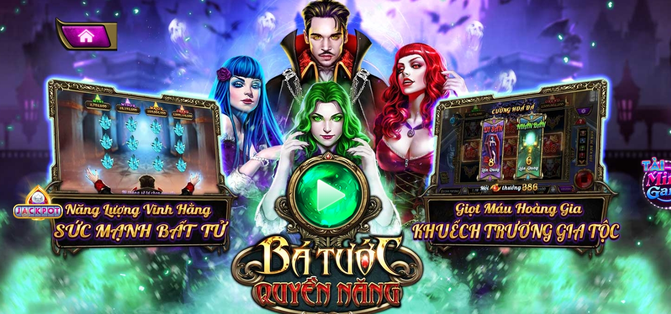 Giới thiệu slot game Bá tước quyền năng ở Rik vip