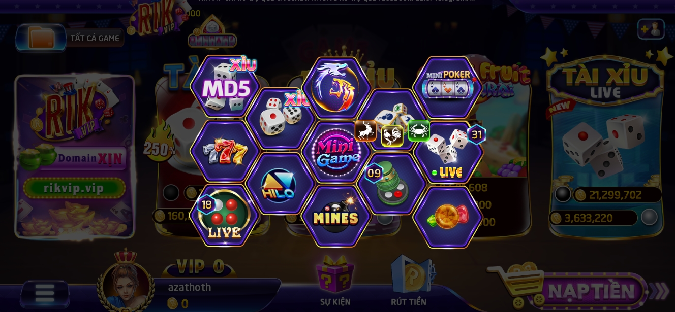 Giới thiệu Rikvip - sân chơi đẳng cấp cho game thủ